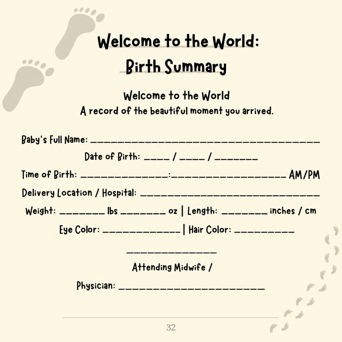Becoming Mama: Pregnancy Journal | 35-Pages Printable Canva Template  Memory Book PDF