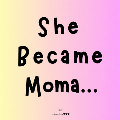Becoming Mama: Pregnancy Journal | 35-Pages Printable Canva Template  Memory Book PDF